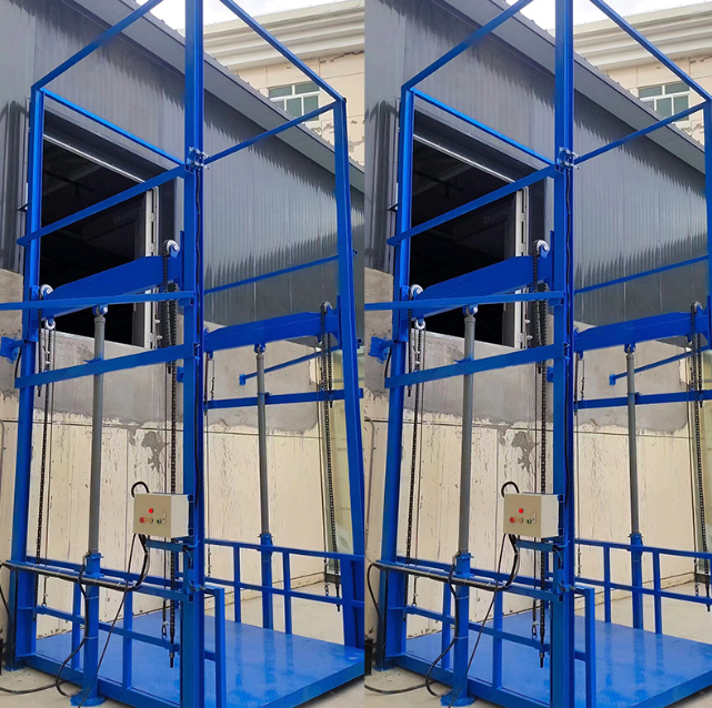 威海导轨式升降货梯